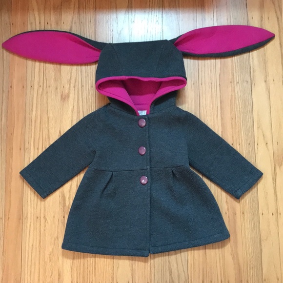 Other - 3T Bunny ear coat
